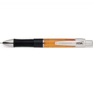 Xenon Aqua Rollerball Pen - Orange Barrel.