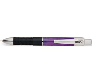 Xenon Aqua Rollerball Pen - Purple Barrel.