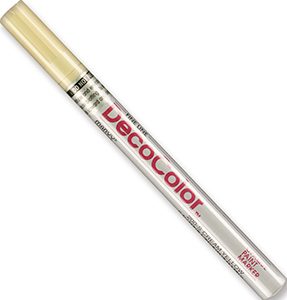 Fine Point Paint Pen - Cream Yellow.