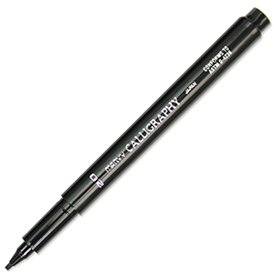 Calligraphy Pen - 2.0mm Black.
