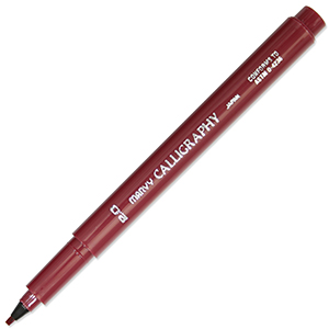 Calligraphy Pen - 2.0mm Burgundy.