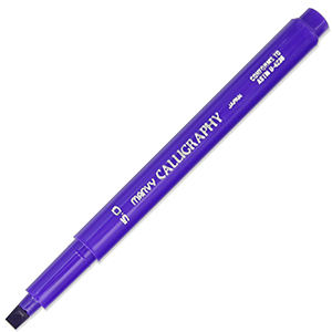 Calligraphy Pen - 5mm Violet.
