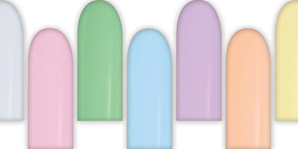 260 Pearl Assortment of Betallatex balloons.