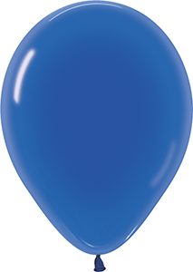 5 inch Crystal Blue Betallatex Latex balloon by Betallic.