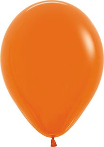 11 inch Fashion Orange Betallatex Latex balloon by Betallic.