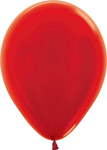11 inch Metallic Red Betallatex Latex balloon by Betallic.