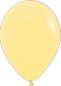 11 inch Light Yellow Betallatex Latex balloon by Betallic.