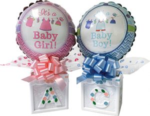 Baby Block with Mixed Candy and 9 inch Balloon 8/pk