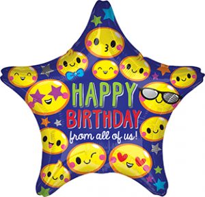 Happy Birthday from All of Us balloon by Anagram.