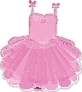 Ballerina Tutu Helium Shape by Anagram