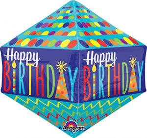 Birthday Fun Type Anglez balloon by Anagram.