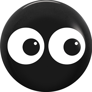 5 inch Double Eye Betallatex Latex balloon by Betallic.