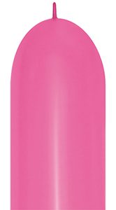 660 LINK-O-LOON Deluxe Fuchsia Betallatex balloon.