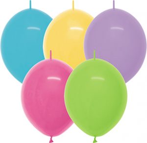 12 inch LINK-O-LOON Deluxe Assortment of Betallatex balloons.