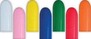 360 Fashion Assortment of Betallatex balloons.