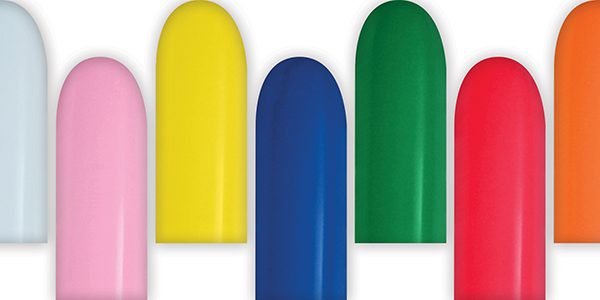 360 Fashion Assortment of Betallatex balloons.