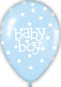 11 inch Baby Boy Betallatex Latex printed balloon by Betallic.