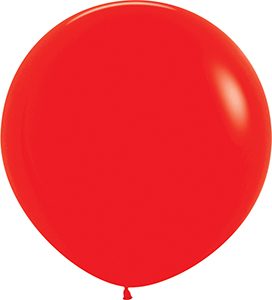 36 inch Fashion Red Betallatex Latex balloon by Betallic.