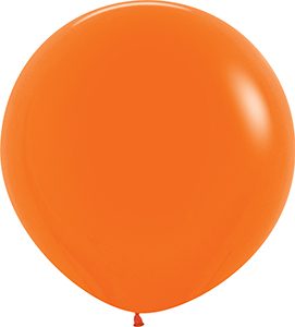 36 inch Fashion Orange Betallatex Latex balloon by Betallic.