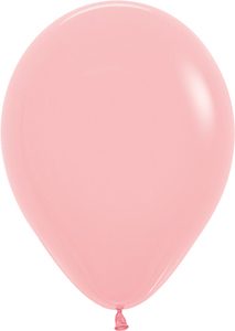 5 inch Pastel Pink Betallatex Latex balloon by Betallic.