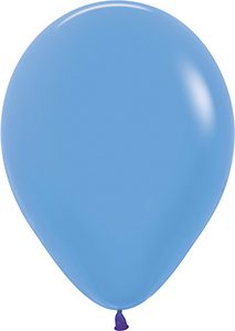 11 inch Neon Blue Betallatex Latex balloon by Betallic.
