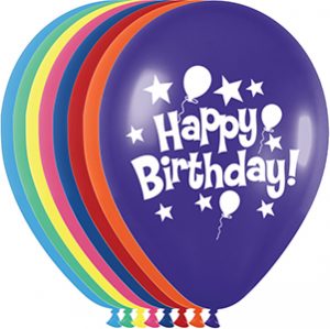 of Betallatex Latex printed balloons by Betallic.