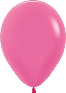 5 inch Neon Magenta Betallatex Latex balloon by Betallic.