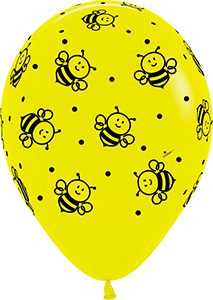 Bee Betallatex Latex printed balloon by Betallic.