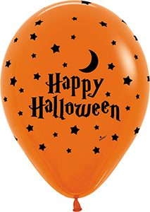 11 inch Halloween Night Betallatex Latex printed balloon by Betallic.