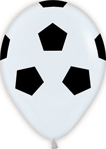 11 inch Soccer Ball Betallatex Latex printed balloon by Betallic.