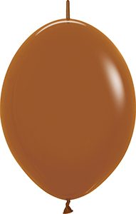12 inch LINK-O-LOON Deluxe Caramel Betallatex balloon.