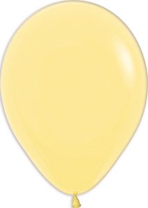 18 inch Pastel Yellow Betallatex Latex balloon by Betallic.