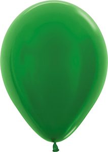 18 inch Metallic Green Betallatex Latex balloon by Betallic.