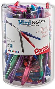 Mini RSVP Ball Point Pen 144/pk