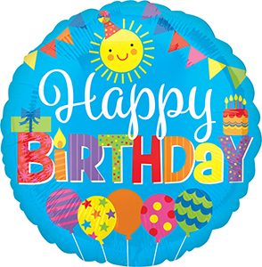 Happy Birthday Kid Party balloon by Anagram.