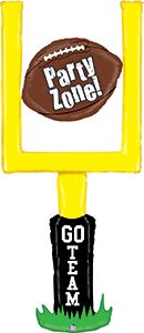 Great for football games or the Super Bowl. Stands 5 feet.
