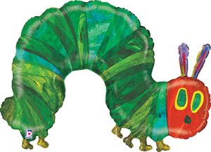 Hungry Caterpillar helium shape balloon by Betallic.