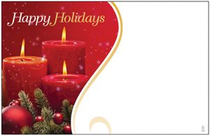 Enclosure Card Happy Holidays Glow