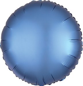 Satin Luxe Azure Round balloon by Anagram.