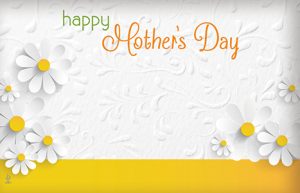 Enclosure Card Happy Mother's Day Daisy Days 50/pk