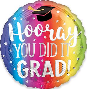 Graduation Standard Size Balloons
