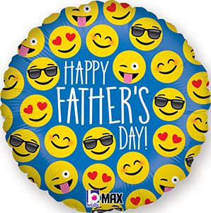 Emoji Father's Day ballon by Betallic.