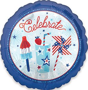 Celebrate USA balloon by Anagram.