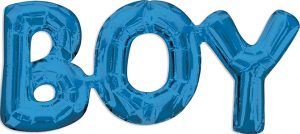 BOY Consumer Inflated Word balloon by Anagram.