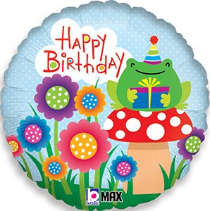 Garden Birthday balloon by Betallic.