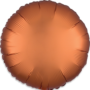 Satin Luxe Amber Round balloon by Anagram.