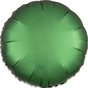 Satin Luxe Emerald Round balloon by Anagram.