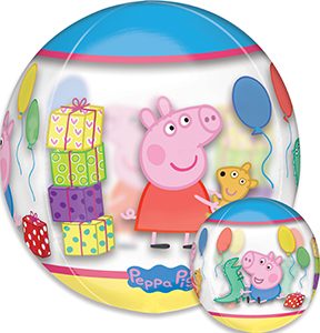 Peppa Pig Orbz balloon by Anagram.