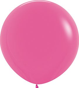 36 inch Deluxe Fuchsia Betallatex Latex balloon by Betallic.