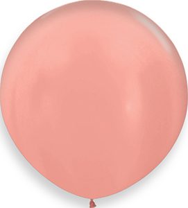 36 inch Metallic Rose Gold Betallatex Latex balloon by Betallic.